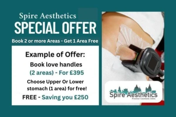 Fat Freezing Promotion Pudsey from Spire Aesthetics - Book Today!